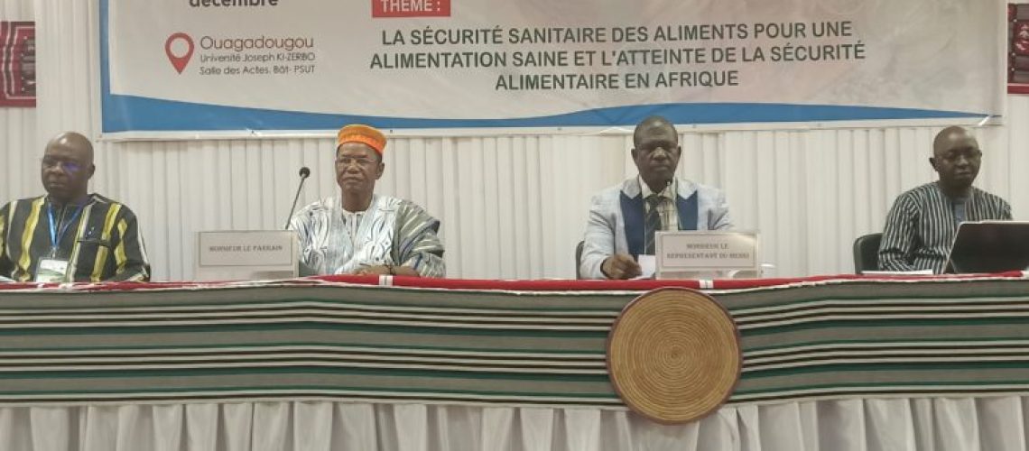 Simposio internazionale sulla sicurezza alimentare (CISSA) - Burkina24